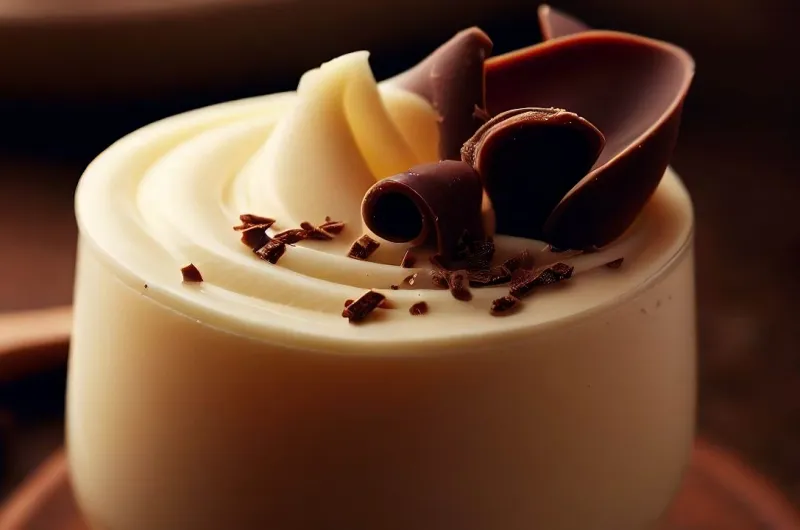 Mousse de Chocolate Branco