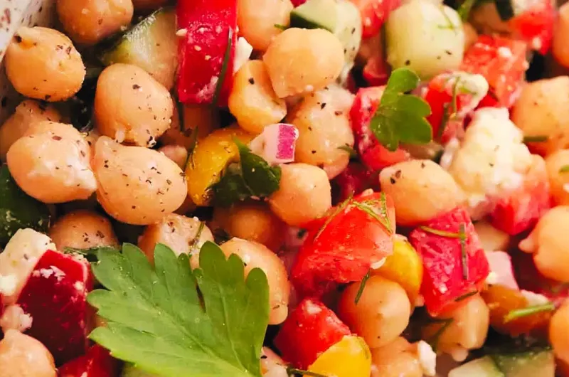 Salada de Grão de Bico