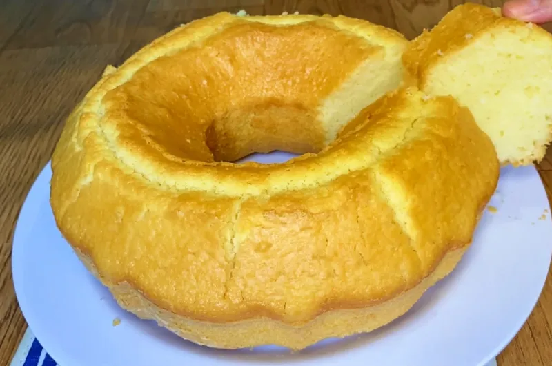 Bolo de Arroz (sem Glúten e sem Lactose)