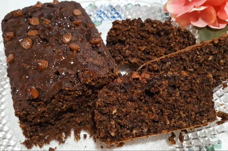 Bolo de Chocolate com Aveia (Sem Lactose)
