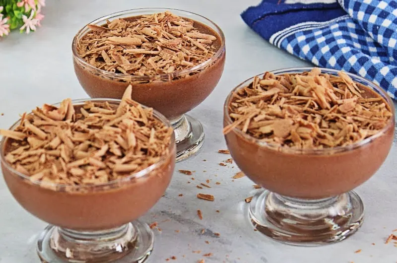 Mousse de Chocolate (Sem Ovo e Sem Gelatina)