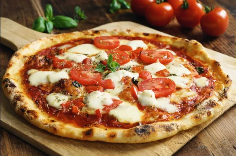 Pizza de Frigideira Saudável