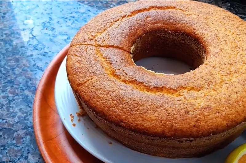 Bolo de Laranja Fofinho e Molhadinho