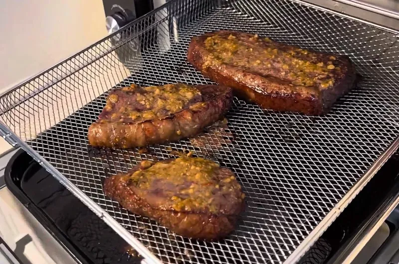 Picanha na Air Fryer ao Molho de Alho