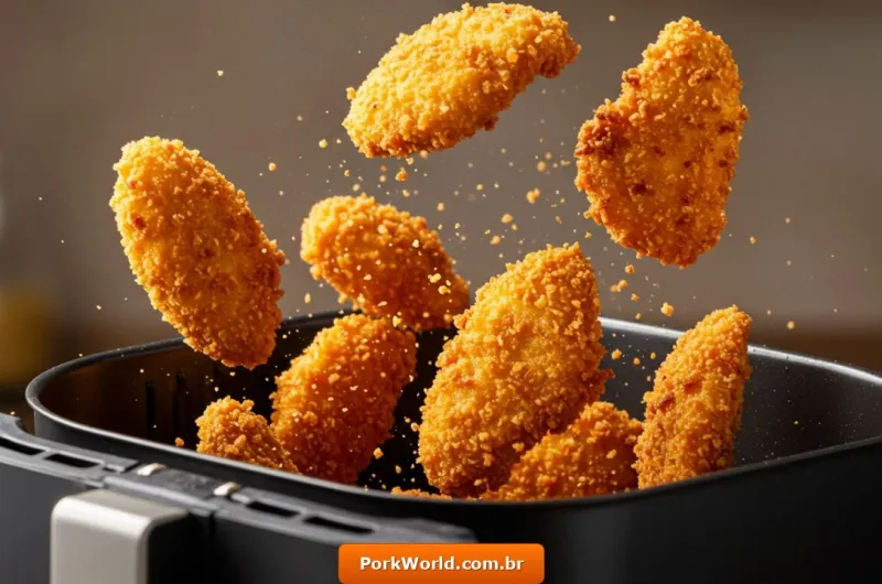 Frango Empanado na Airfryer
