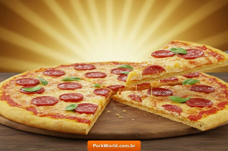 pizza de frigideira