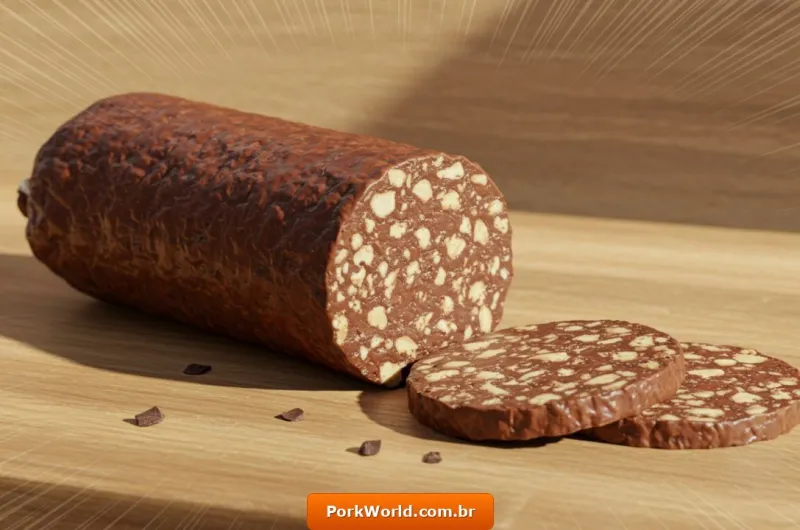 SALAME de CHOCOLATE