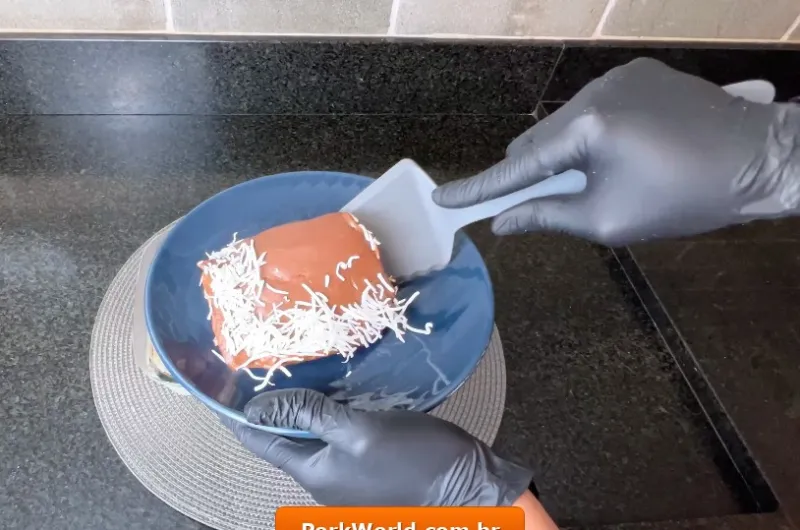 Sobremesa gelada de leite Ninho