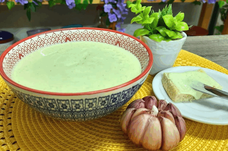 MAIONESE DE ALHO DE LIQUIDIFICADOR