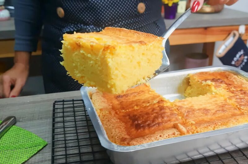 Bolo de Liquidificador de Milho