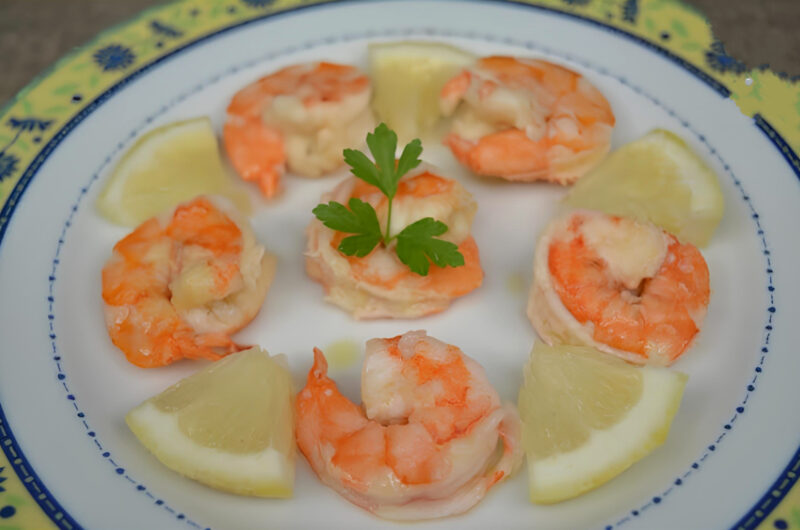 Camarão Confitado (Receita de Natal)