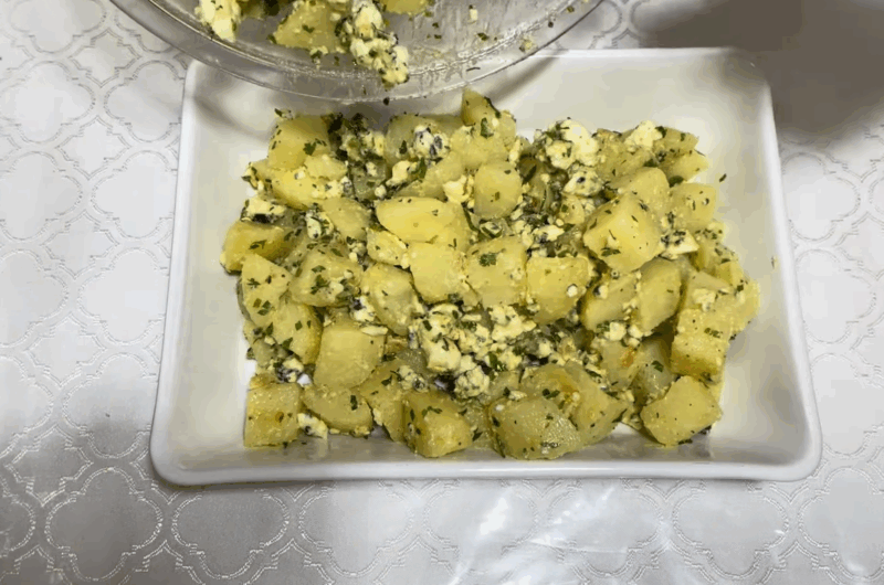 Salada de Batata com Gorgonzola
