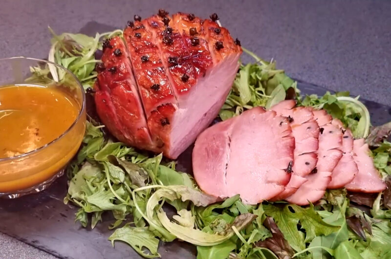 Tender com Molho de Mel e Mostarda (Receita de Natal)