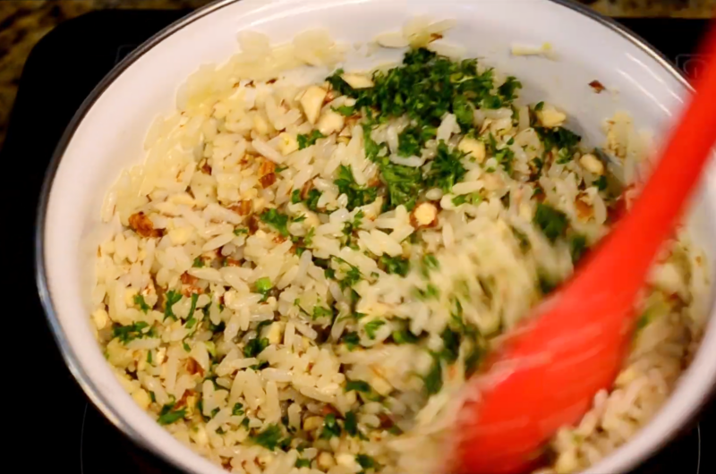 Arroz de Amêndoas (Receita de Natal)