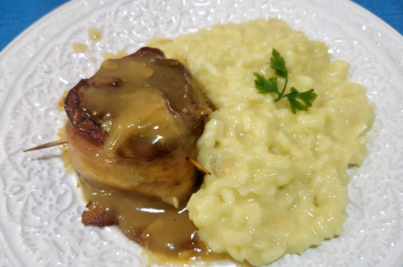 Risoto de Quatro Queijos