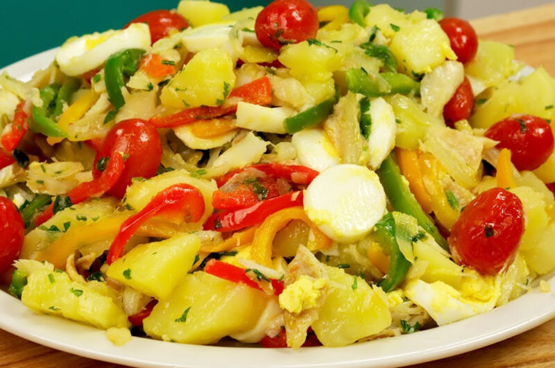 Salada de Bacalhau (Receita de Natal)