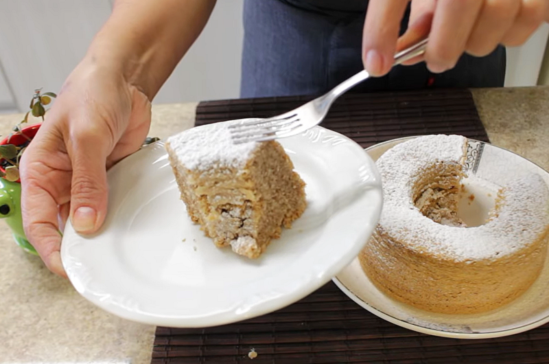 Bolo de Amendoim Sem Farinha na Air Fryer