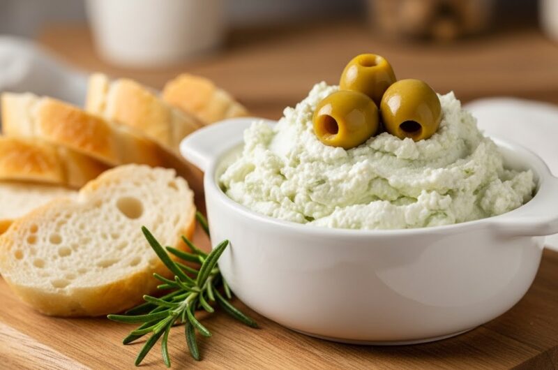 Patê de Azeitonas Verdes