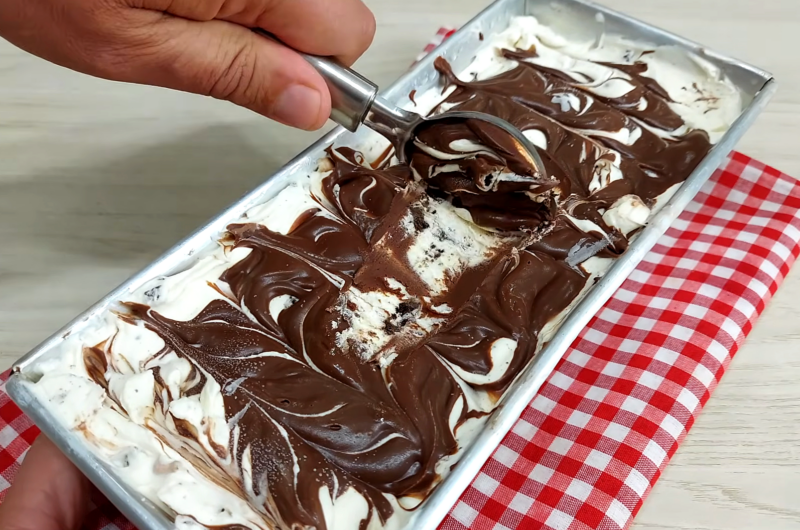 Sorvete Trufado de Oreo