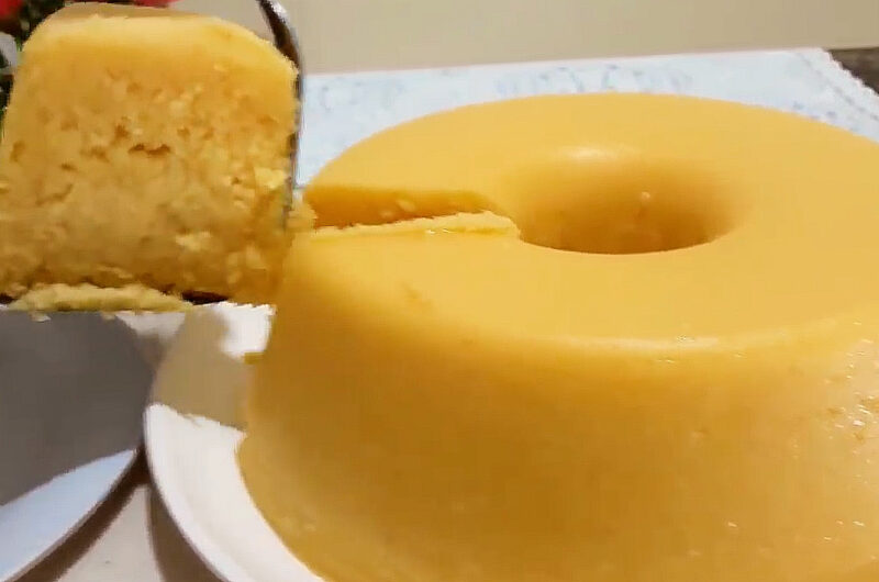 Pamonha Assada de Liquidificador