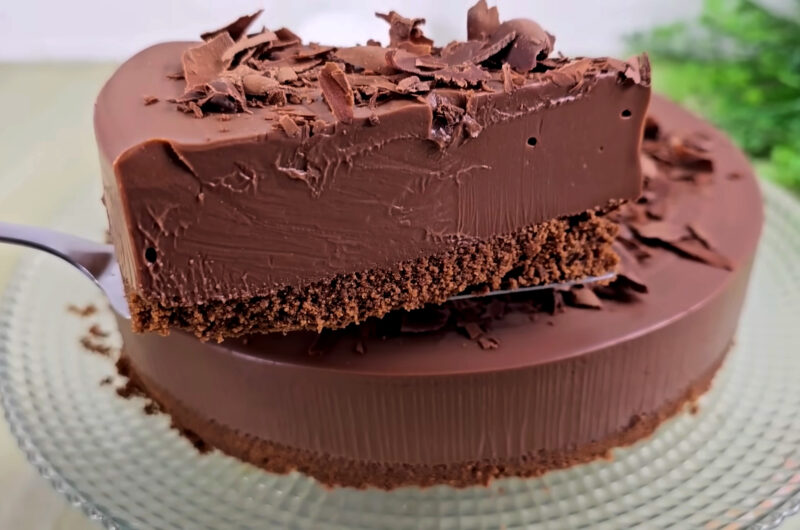Torta de Chocolate Sem Amido e Sem Gelatina (Receita de Páscoa)