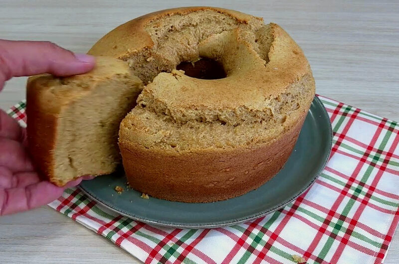 Bolo 5 Copos com Canela