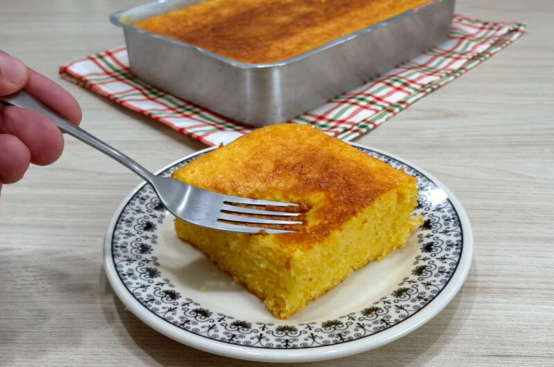 Bolo de Milho de Latinha