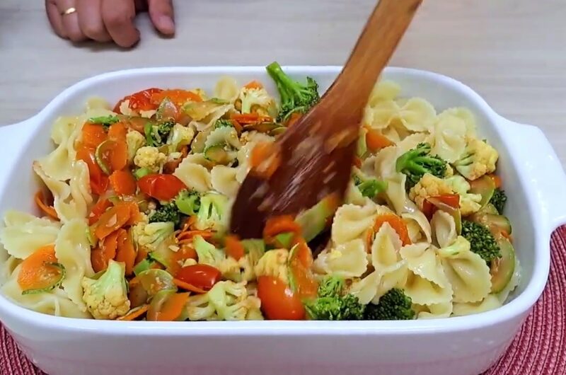 Macarrão com Legumes