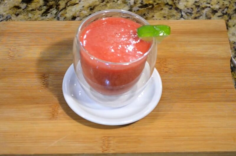 Suco de Melancia com Morango