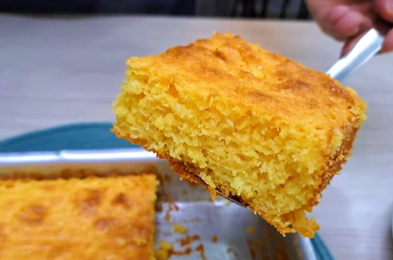 Bolo de Milho com Coco