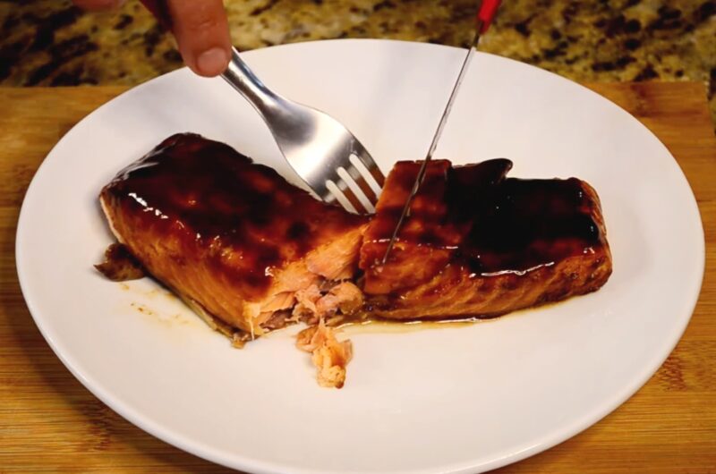 Salmão Teriyaki
