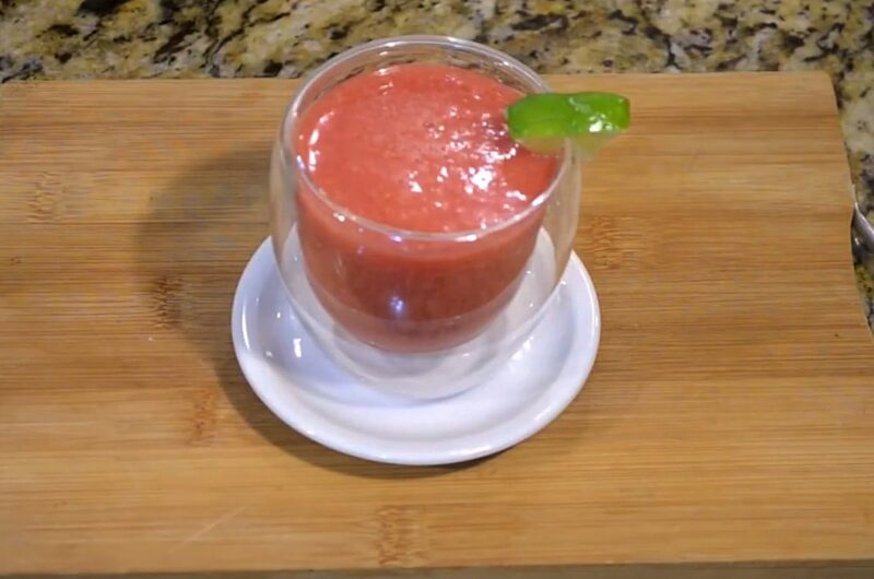 Suco de Melancia com Morango