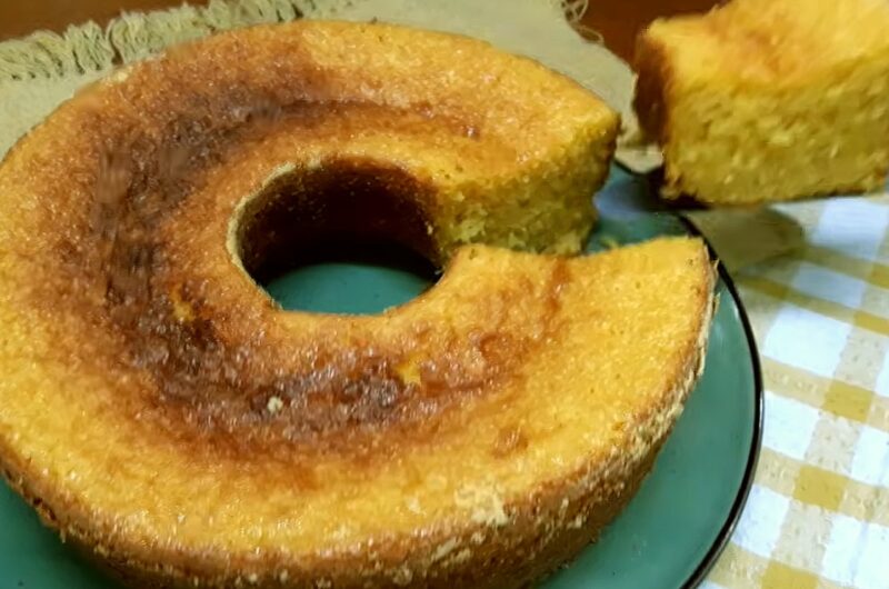 Bolo de Flocão de Milho