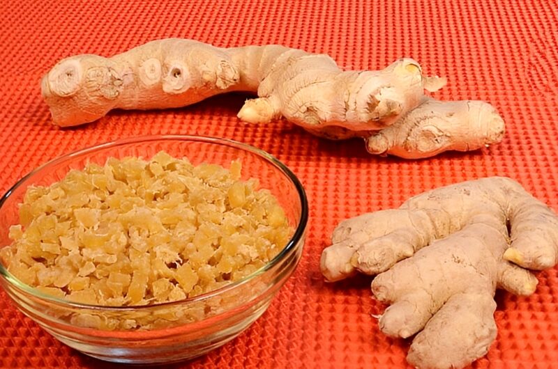 Cristais de Gengibre Doce